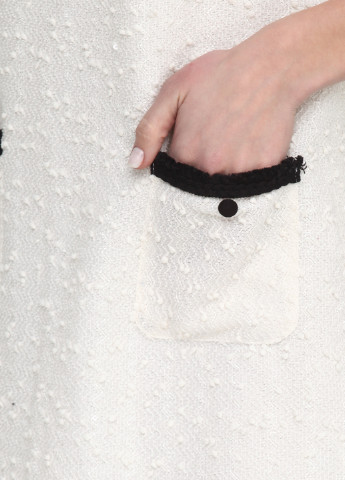 Белое кэжуал платье befree фактурное