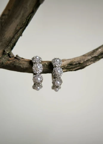 Сережки Silver Flame (350941527)