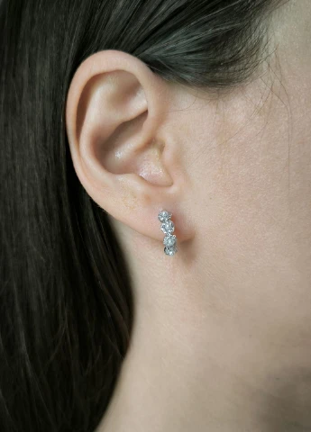 Сережки Silver Flame (350941527)