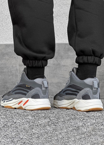 Серые демисезонные кроссовки No Brand