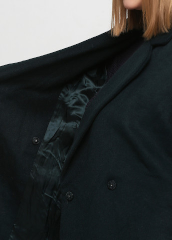 Темно-зеленое демисезонное Пальто однобортное H&M