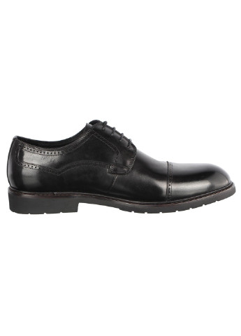 Черные мужские классические туфли 196417 Buts на шнурках