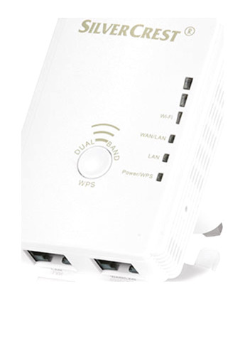 Ретранслятор Wi-Fi SWV 300 С1 3 в 1 Silver Crest (143826225)
