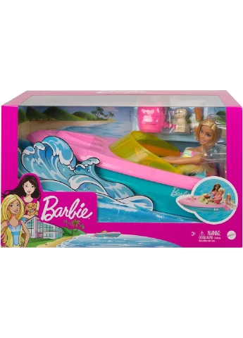 Игровой набор Barbie and Boat Барбі с лодкой (GRG30) Mattel (255665523)