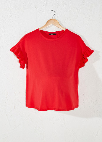 Красная летняя футболка LC Waikiki