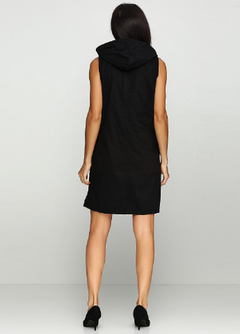 Черное кэжуал платье Desigual с рисунком