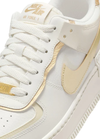 Кросівки Nike AIR FORCE 1 SHADOW світло-бежеві демісезони (329058482)