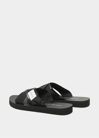 Черные кэжуал шлепанцы Calvin Klein