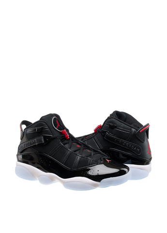 Черные демисезонные кроссовки 322992-064_2024 Jordan 6 Rings