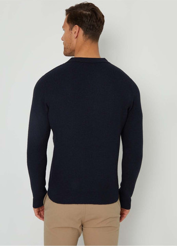 Темно-синий демисезонный свитер Threadbare