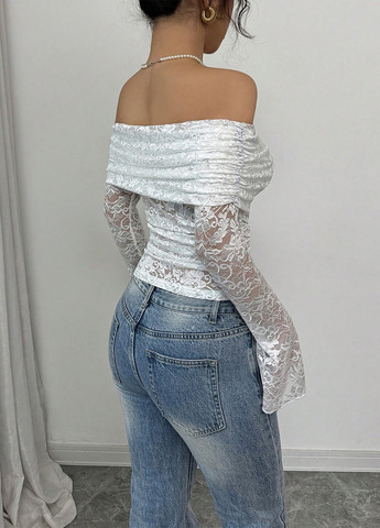 Белая блуза SHEIN