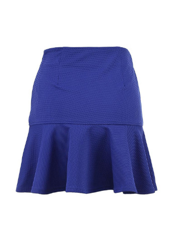 Синяя кэжуал однотонная юбка Concept Club