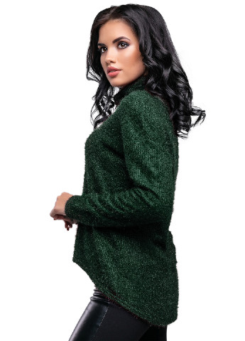 Темно-зеленый демисезонный свитер ST-Seventeen
