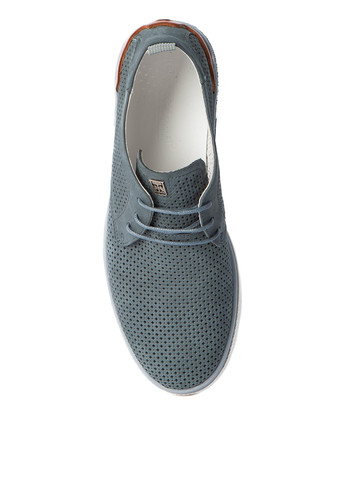 Серо-синие кэжуал туфли Cosottinni на шнурках