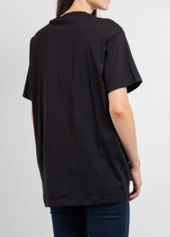 Черная футболка oversize с логотипом Givenchy - (250429463)