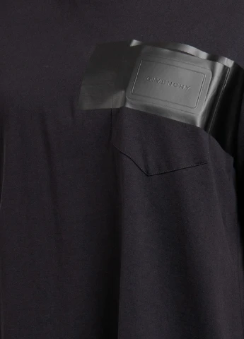 Черная футболка oversize с логотипом Givenchy - (250429463)