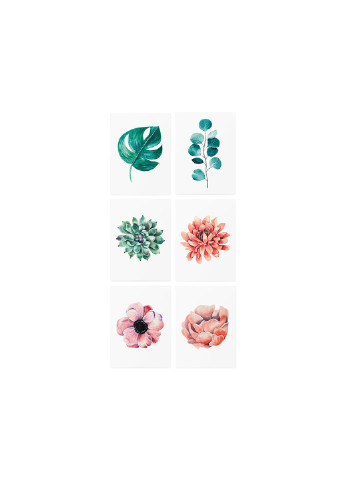 Временные тату "Flower Set" TATTon.me (254255591)