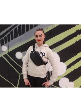 Женская сумка на пояс (бананка) 22х12х4 см Sambag (210473713)