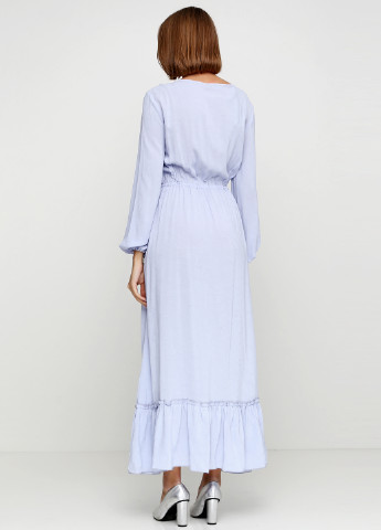 Лавандовое кэжуал платье Nadi Renardi с абстрактным узором