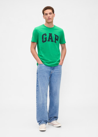Зеленая футболка Gap
