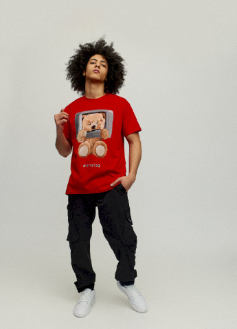 Червона футболка чоловіча YAPPI