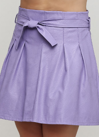 Сиреневая кэжуал однотонная юбка Rinascimento колокол