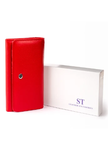 Жіночий шкіряний гаманець 18,5х9,5х2,5 см st leather (252132741)