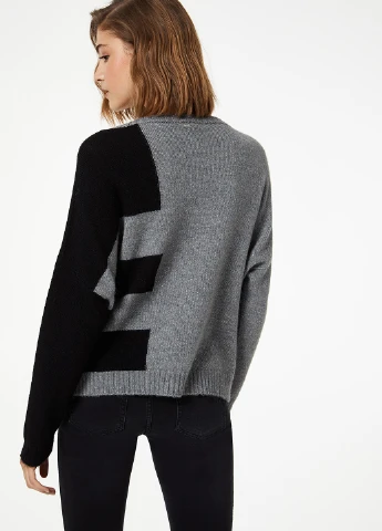 Серый демисезонный джемпер джемпер Liu Jo