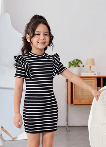 Чёрное платье SHEIN (329522028)