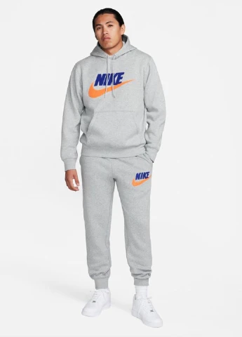 Серые спортивные демисезонные джоггеры брюки Nike
