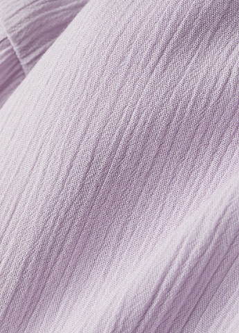 Сиреневое кэжуал платье H&M однотонное