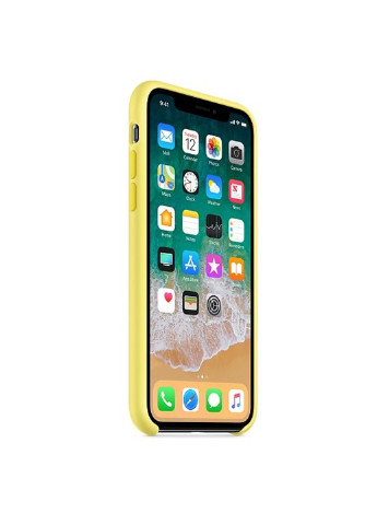 Чехол Silicone Case iPhone Xs/X lemonade ARM (220820930)