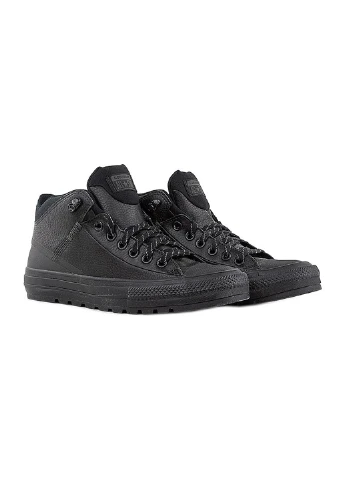 Чорні кеди chuck taylor all star street boot Converse
