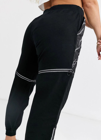 Черные спортивные демисезонные джоггеры брюки Asos