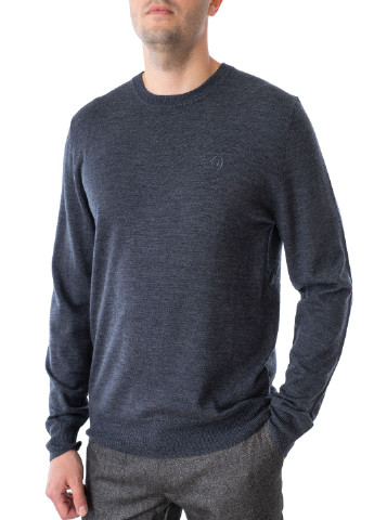 Серый зимний свитер Trussardi Jeans