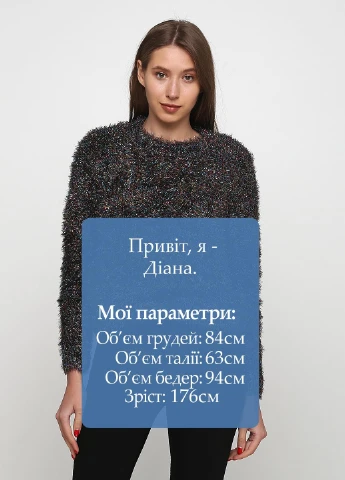 Чорний демісезонний светр Monki
