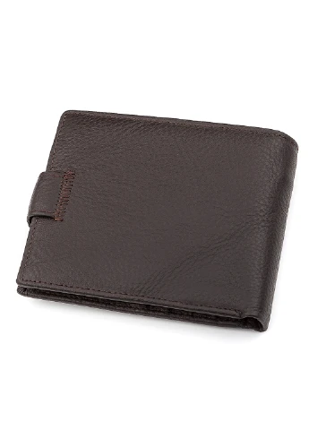 Мужской кожаный кошелек 12,5х10х3 см st leather (252126746)