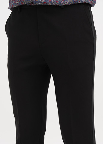 Черные кэжуал демисезонные брюки Boohoo