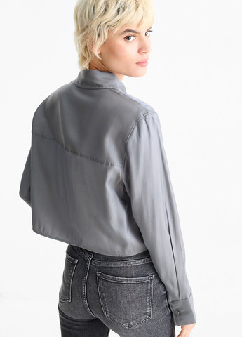 Серая блуза C&A