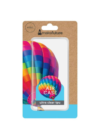 Чохол для мобільного телефону (смартфону) Air Case (Clear TPU) Samsung A8 Plus 2018 Black (MCA-SA818PBK) MakeFuture (201492110)