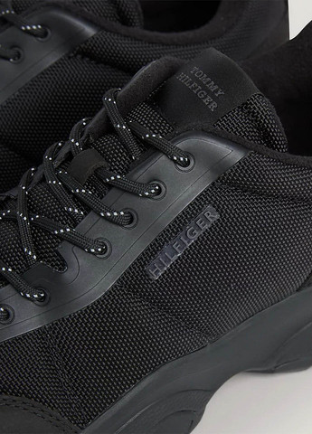 Черные демисезонные кроссовки Tommy Hilfiger