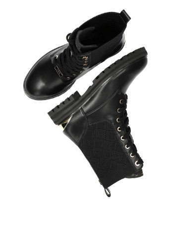 Осенние ботинки Mexx без декора из искусственной кожи, тканевые