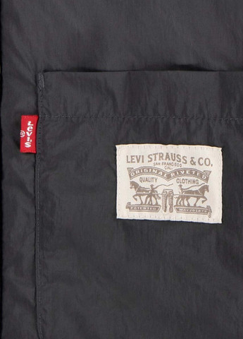 Черная демисезонная куртка двухсторонняя Levi's