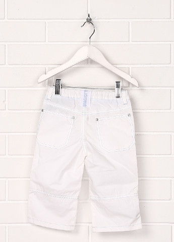 Белые кэжуал демисезонные брюки со средней талией Laura Biagiotti
