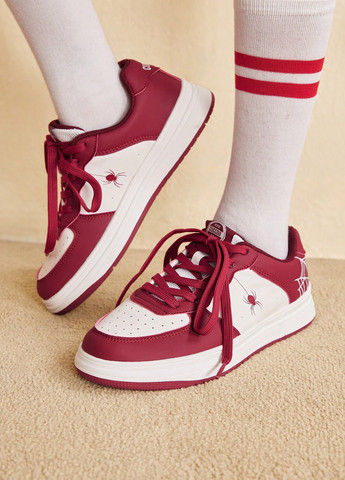 Кроссовки SHEIN красные демисезоны (325115554)