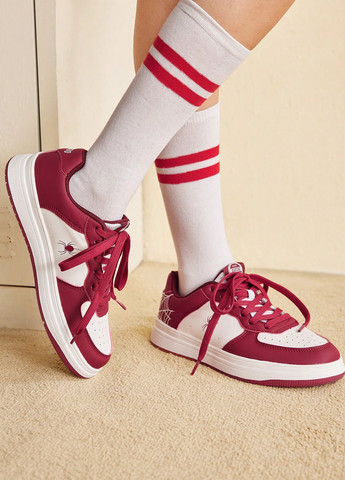 Кроссовки SHEIN красные демисезоны (325115554)