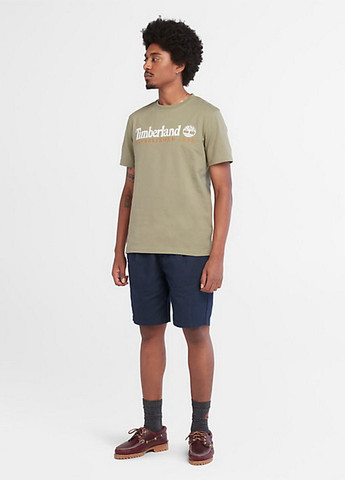Оливкова футболка Timberland