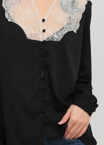Чорна демісезонна блуза Asos