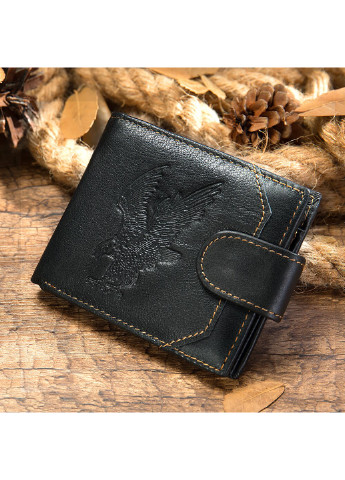 Мужское кожаное портмоне 9,5х11х2 см Vintage (242188866)