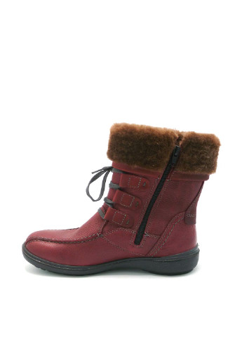 Бордовые зимние ботинки Jomos